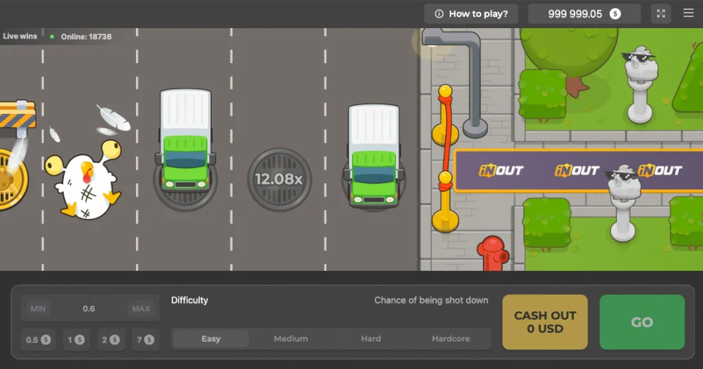 Chicken Road — мобильная версия игры на смартфоне